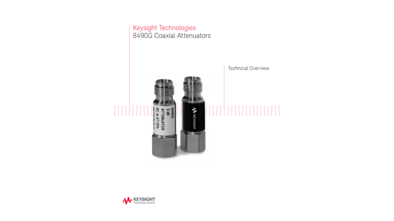 8490G Coaxial Attenuators